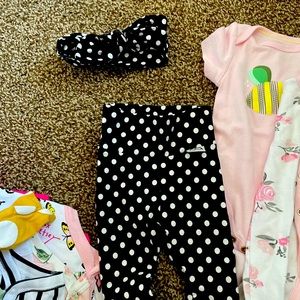 Dudis design leggings and headband nwot